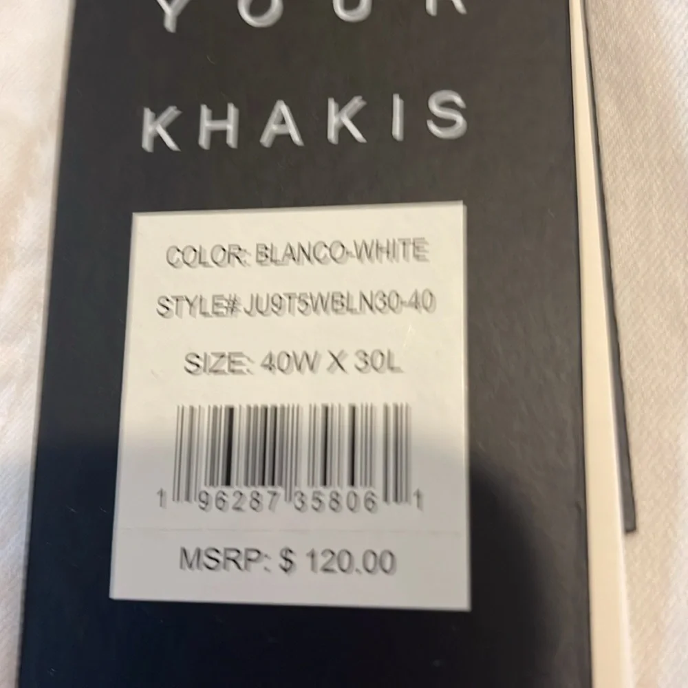 THE PERFECT FIT NYC SLIM THICK JEANS WHITE - 40W X 30L